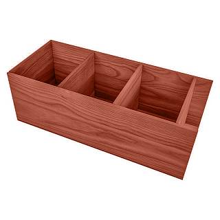 Организатор раздельный на 4 секции W=200 L=480 H=159 (ОR 4.159.200.480) Тик