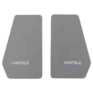 Комплект заглушок антрацит для FREE FLAP 3.15 Hafele