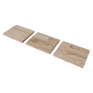 Організатор сковорідок комплект 3 шт L=196 H=159 (ОS.159.196) Білий ERGOBOX