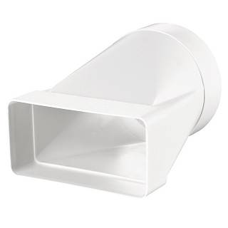 З'єднувач каналів 60 * 120 / d100 VENTS