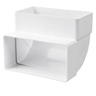 Коліно вертикальне 60 * 120 VENTS