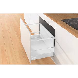 Комплект для шухляди Atira,  повн.в. L=520 H=177-500,  білий Hettich