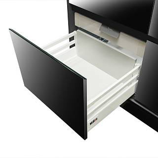 Комплект Muller Box L-400 з 2 релінгами білий