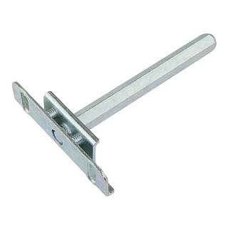 Полкодержатель Titan толщина полки 24мм и более,  хром (47661) Hettich