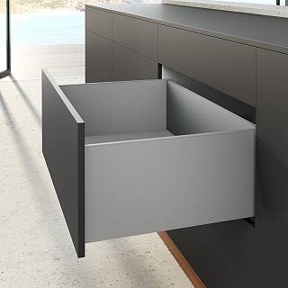 Комплект ящика AvanTech YOU Q L=400 H=251 серебро Hettich