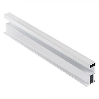 Вертикальный профиль  Сompact F (Flat) Белый (АНАЛОГ)
