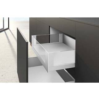 Комплект внутреннего ящика AvanTech YOU А L=550 H=187 Inlay (скло 130мм) белый корпус 600мм