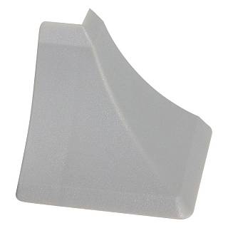 Бортик вузький Thermoplast зовнішній кут срібло 909